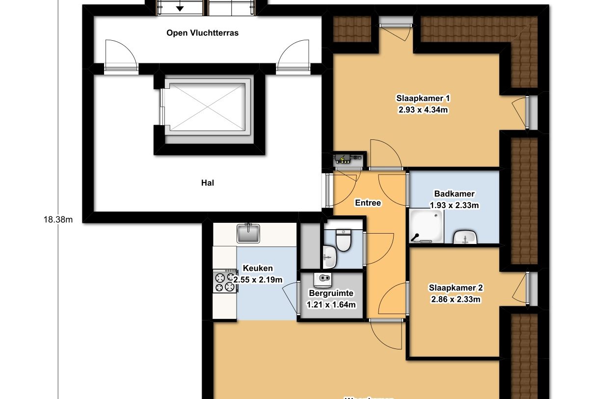 Te koop: Foto Appartement aan de Menno van Coehoornsingel 12G in Zwolle